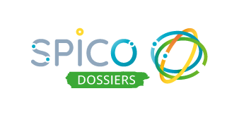 Représentation du logo de SPICO Dossiers. Cette photographie accompagne l'encart des ressources complémentaires de l'offre Coordination du groupement e-Santé Occitanie.